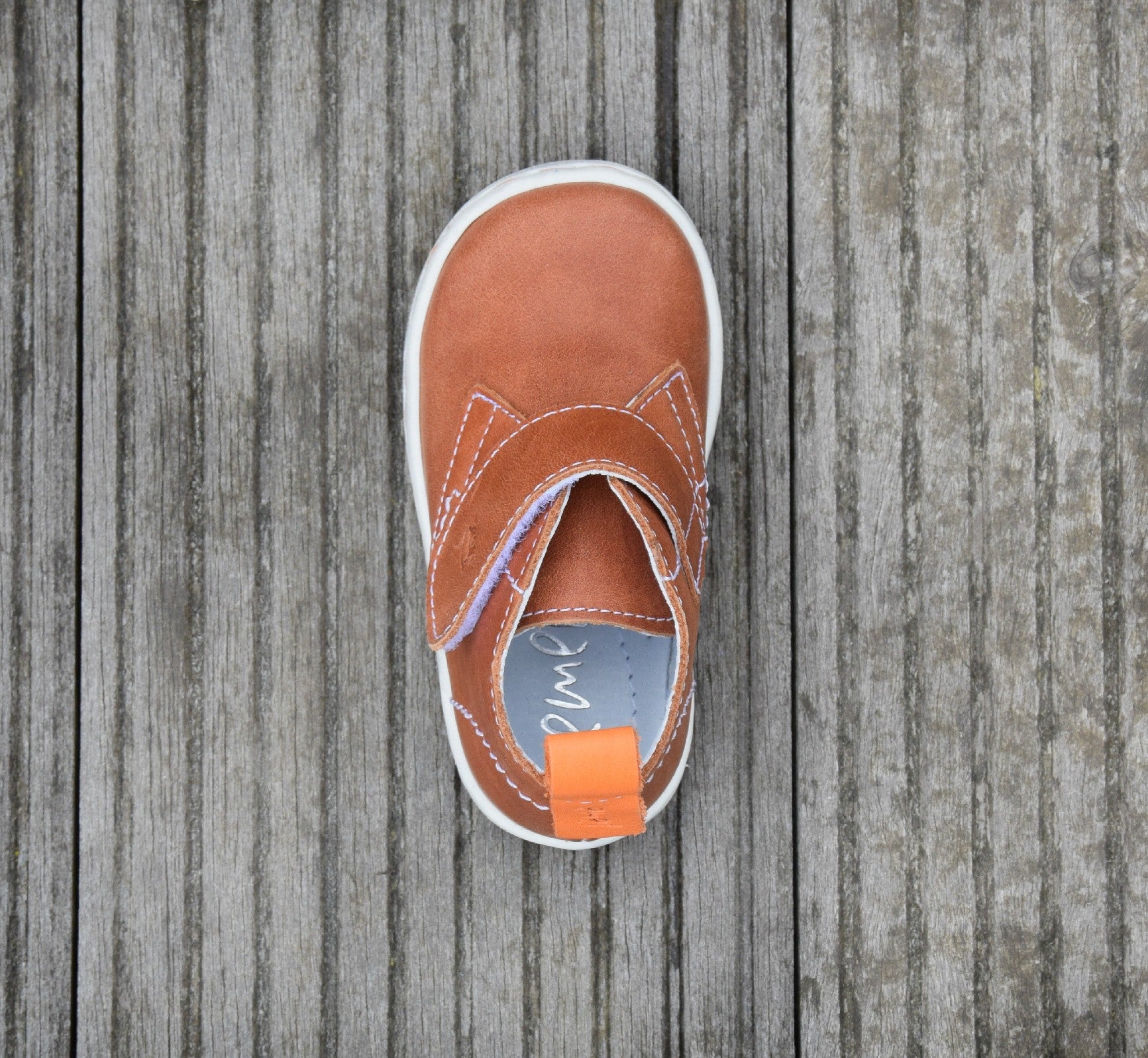 (2470-13 / 2489-13) Brown Velcro Trainers - MintMouse (Unicorner Concept Store)