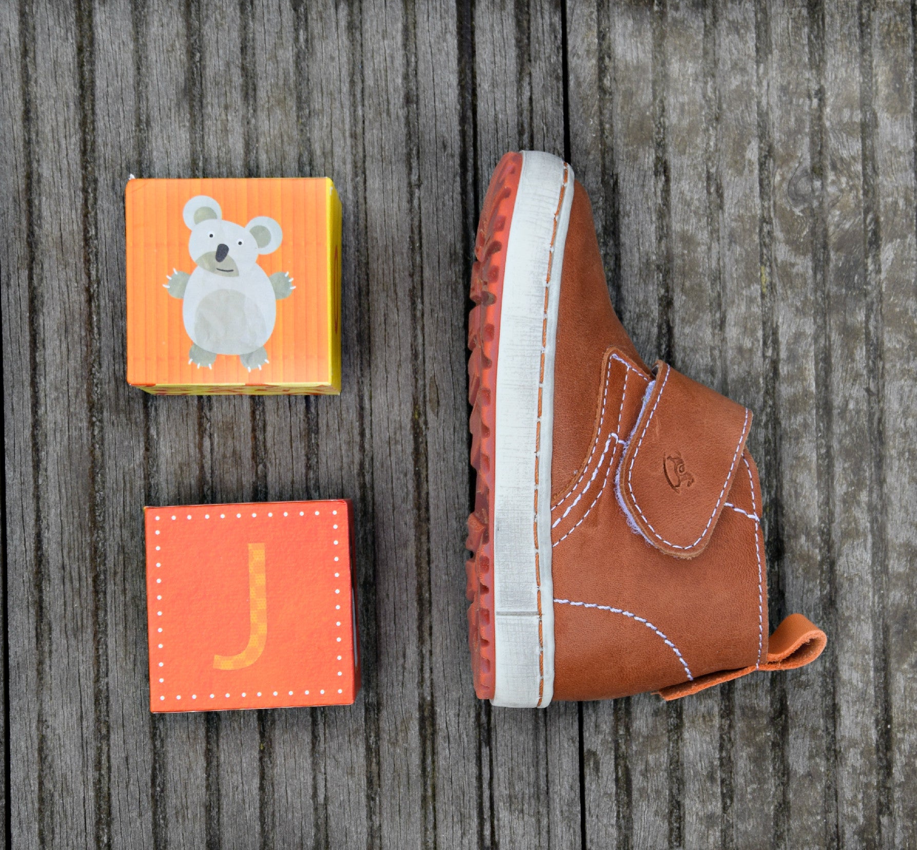 (2470-13 / 2489-13) Brown Velcro Trainers - MintMouse (Unicorner Concept Store)