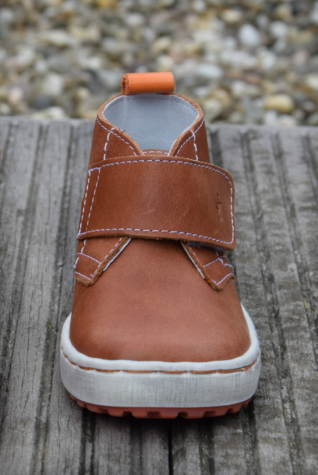 (2470-13 / 2489-13) Brown Velcro Trainers - MintMouse (Unicorner Concept Store)