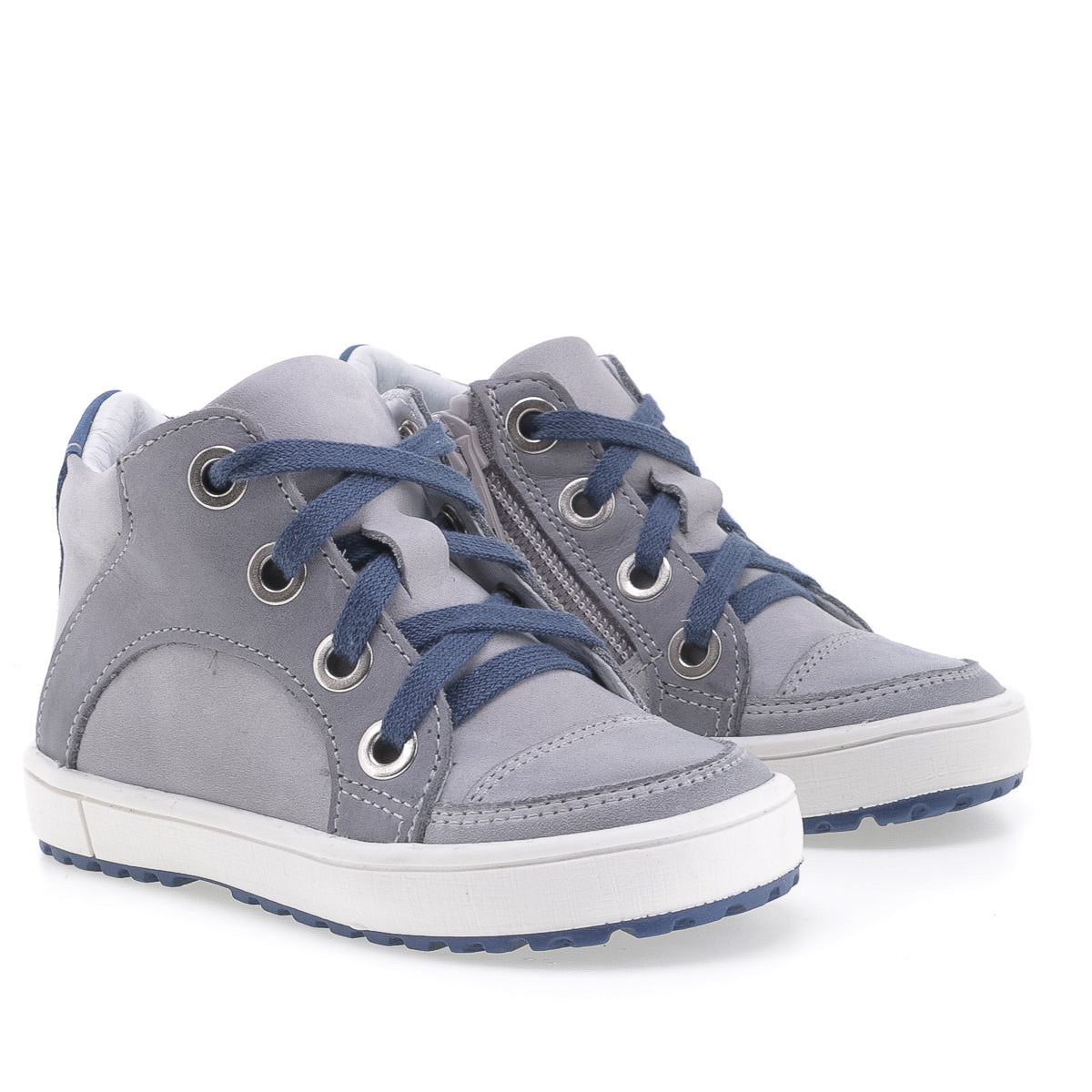 (2630-24) Lace Up Trainers with zipper - MintMouse (Unicorner Concept Store)