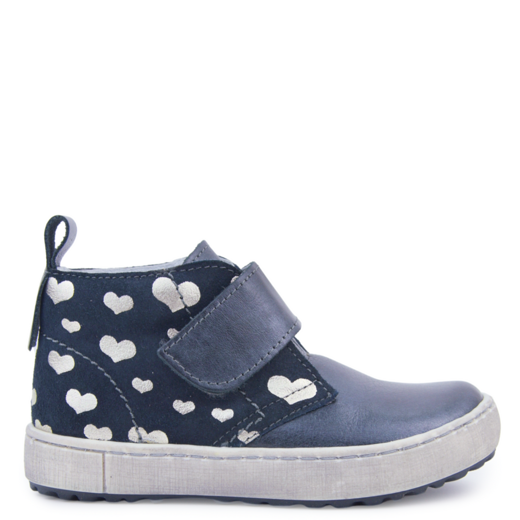 (2470A-2R / 2489A-2R) Emel grey metallic Velcro Trainers - MintMouse (Unicorner Concept Store)