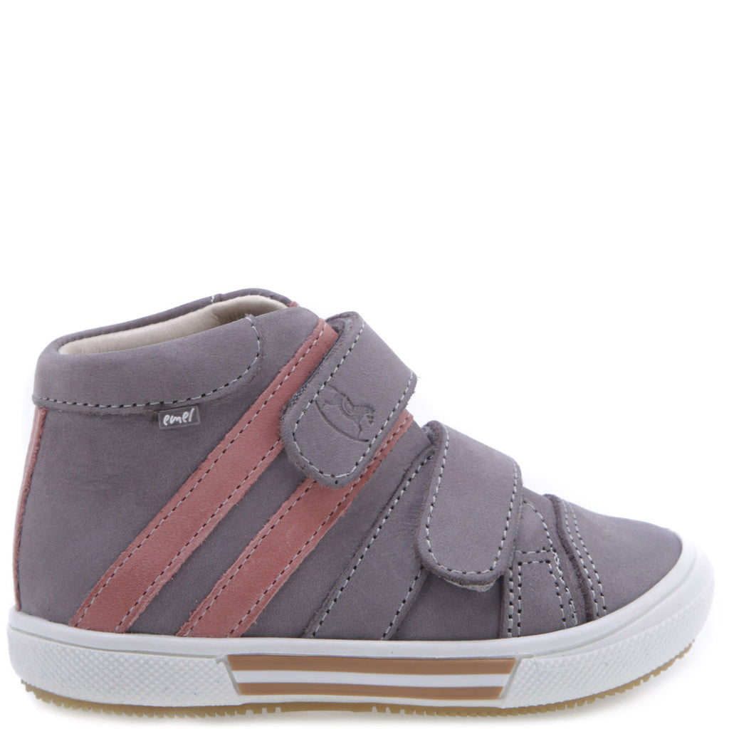 (2575-12) Emel Grey Tennis with Velcro - MintMouse (Unicorner Concept Store)