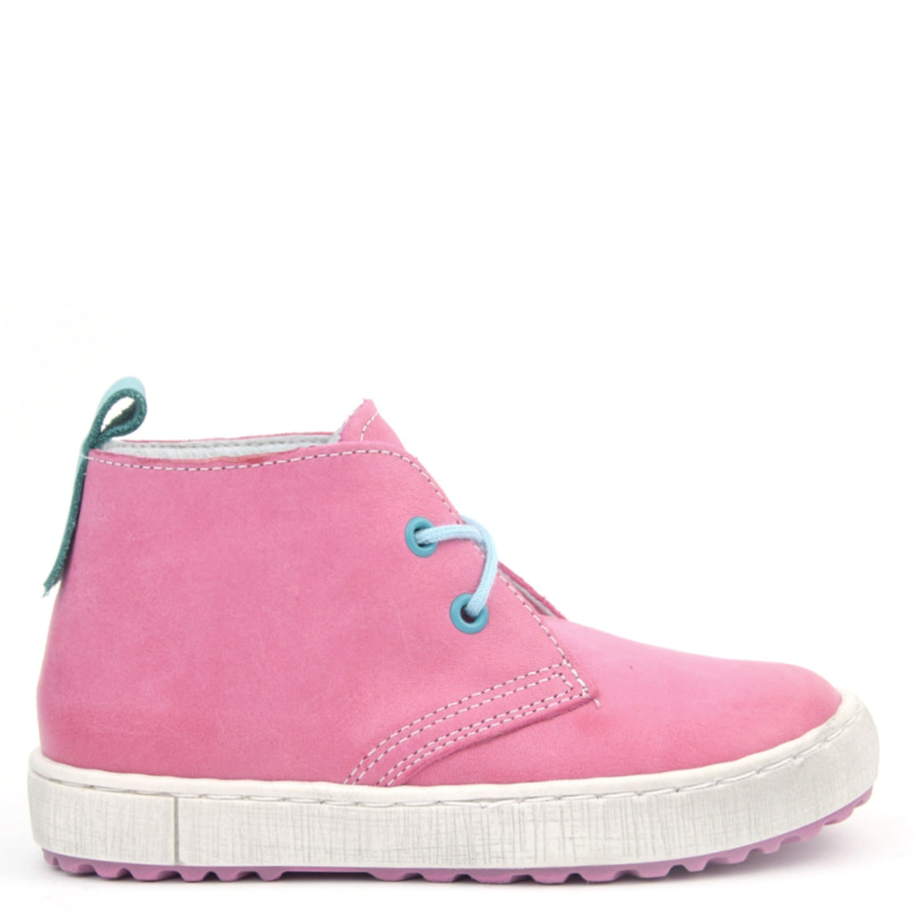 (2150-11) Emel Pink Blue Lace Up Trainers - MintMouse (Unicorner Concept Store)