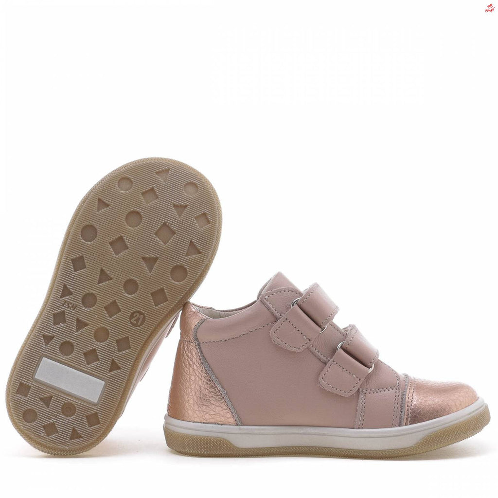 (2675-16) Emel shoes velcro trainers shiny pink - MintMouse (Unicorner Concept Store)