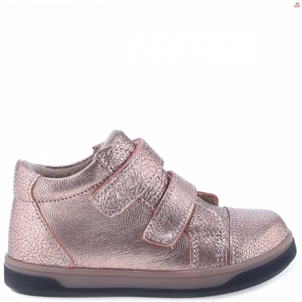 (EX2675-39) Emel shoes velcro trainers Rose Gold - MintMouse (Unicorner Concept Store)
