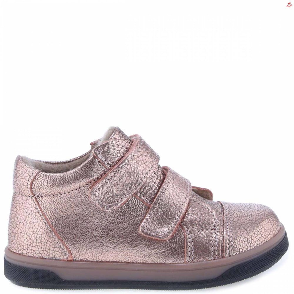 (EX2675-39) Emel shoes velcro trainers Rose Gold - MintMouse (Unicorner Concept Store)
