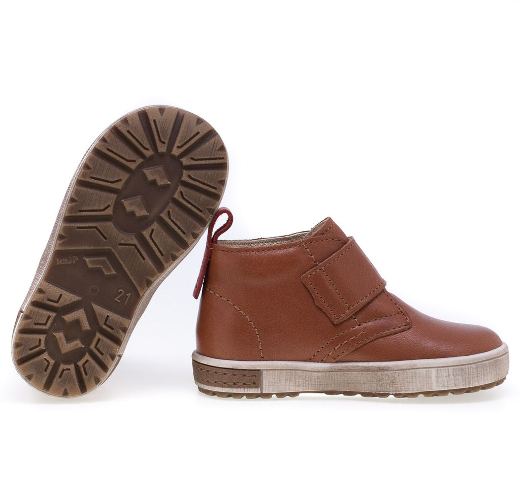 (2470-35 / 2489-35) Emel Brown Velcro Trainers - MintMouse (Unicorner Concept Store)