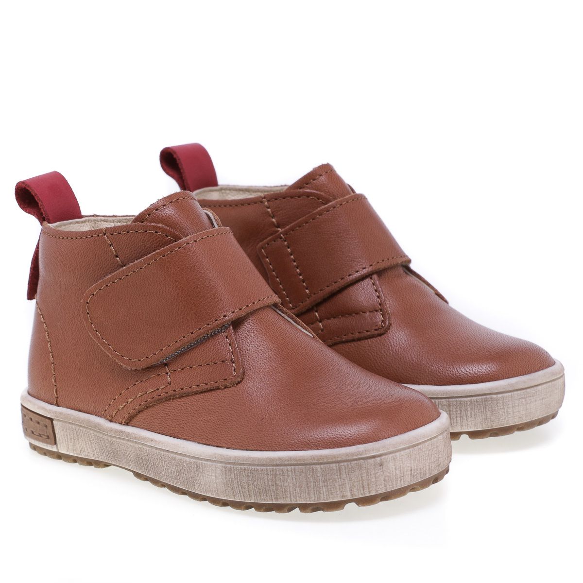 (2470-35 / 2489-35) Emel Brown Velcro Trainers - MintMouse (Unicorner Concept Store)