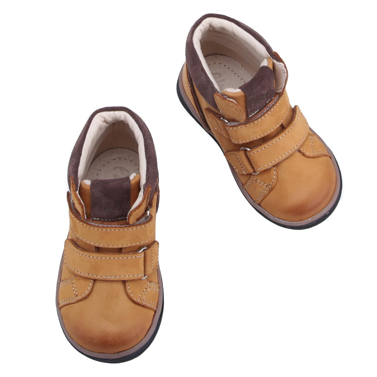 (2729A / 2730A) Emel Yellow Velcro Trainers - MintMouse (Unicorner Concept Store)