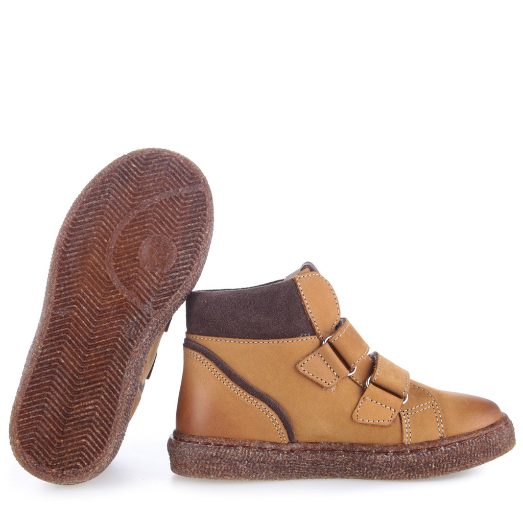 (2729A / 2730A) Emel Yellow Velcro Trainers - MintMouse (Unicorner Concept Store)