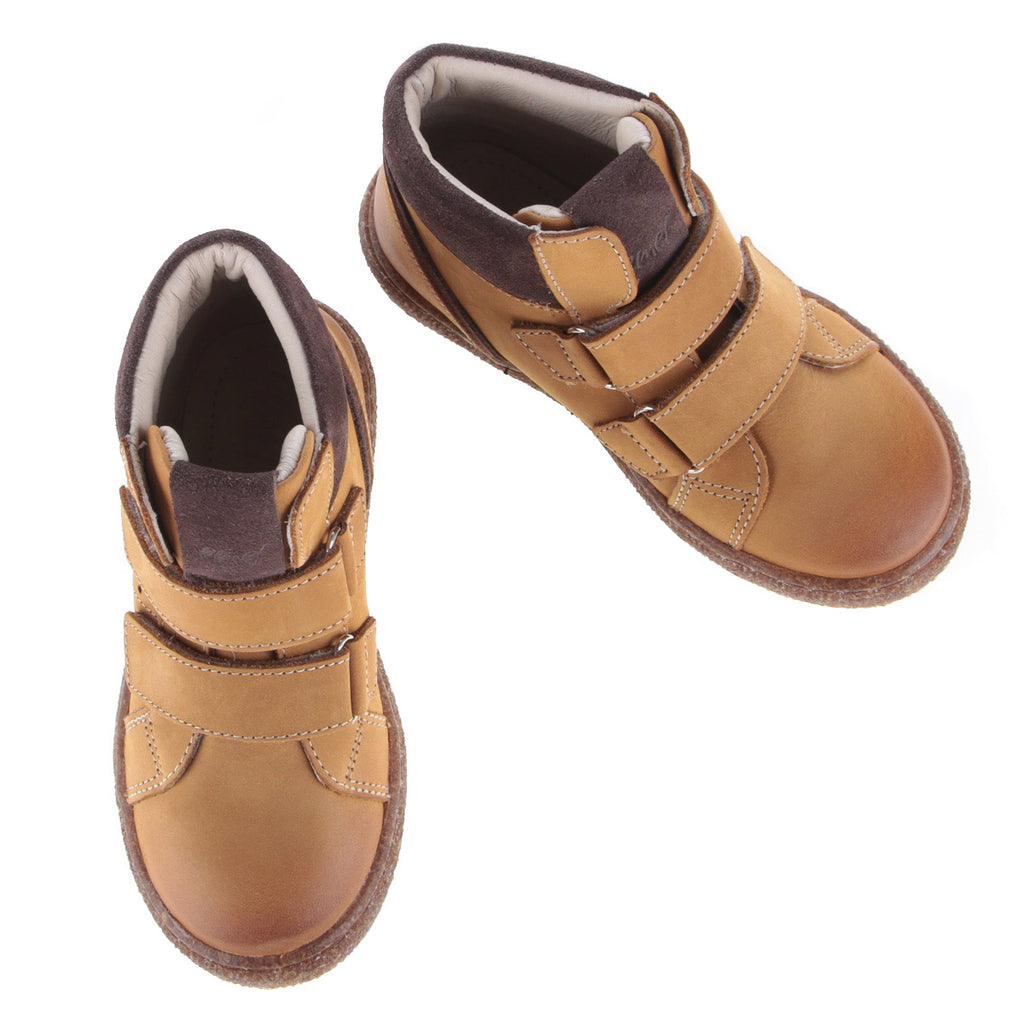 (2729A / 2730A) Emel Yellow Velcro Trainers - MintMouse (Unicorner Concept Store)