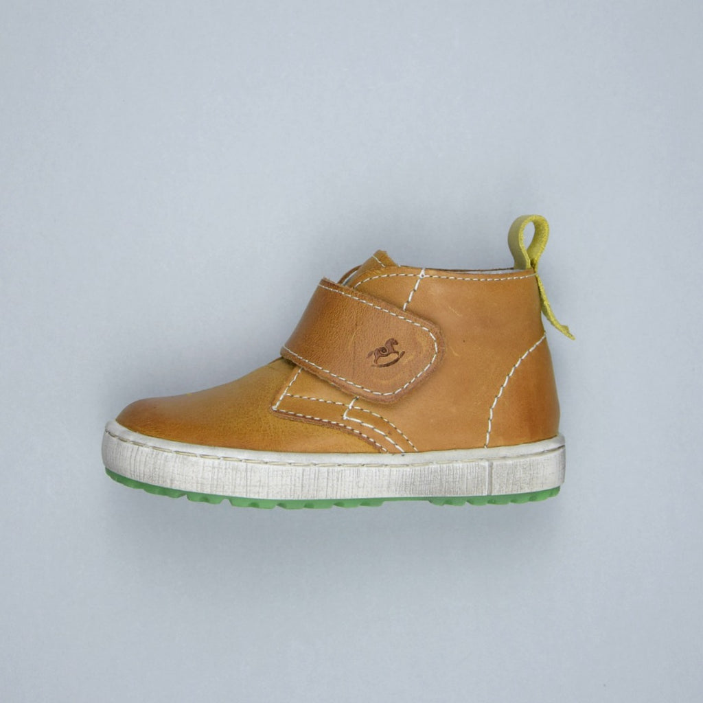 (2470-14/2489-14) Yellow Velcro Trainers - MintMouse (Unicorner Concept Store)