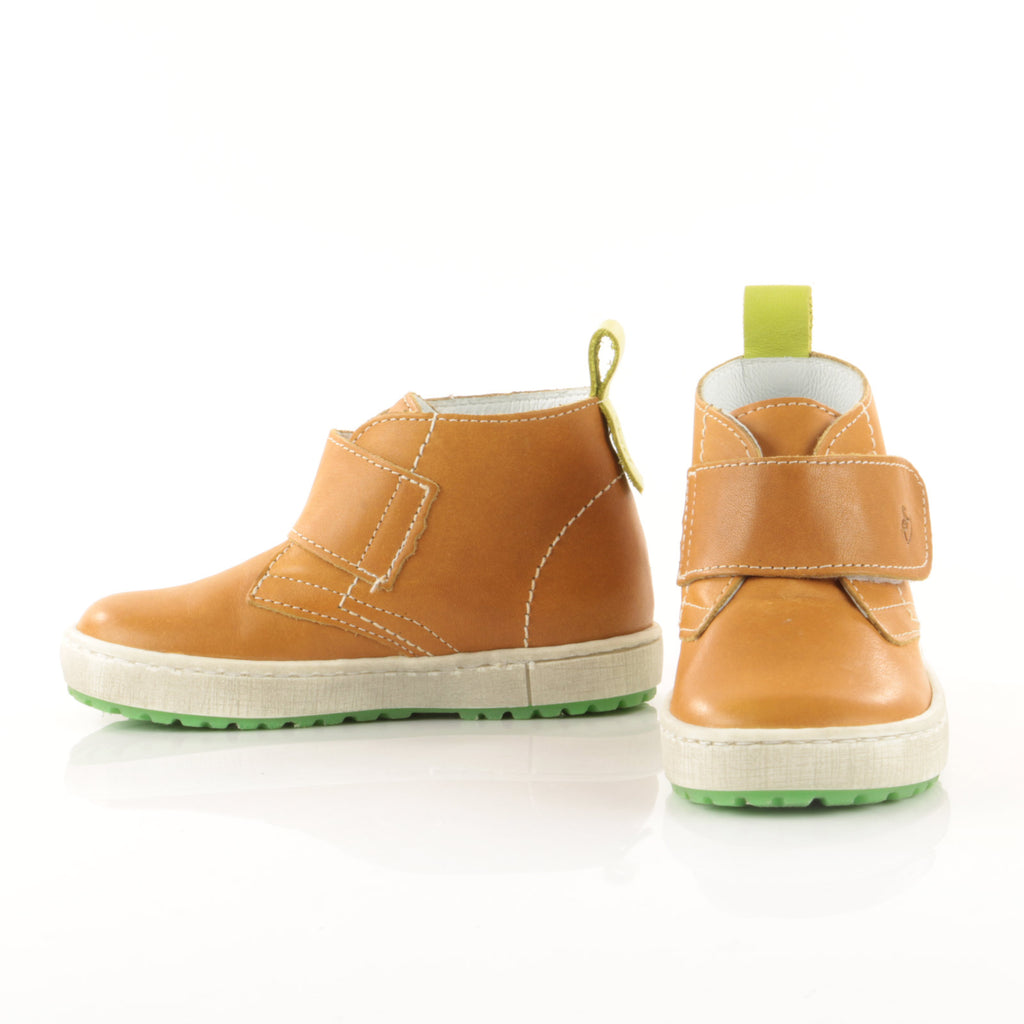 (2470-14/2489-14) Yellow Velcro Trainers - MintMouse (Unicorner Concept Store)