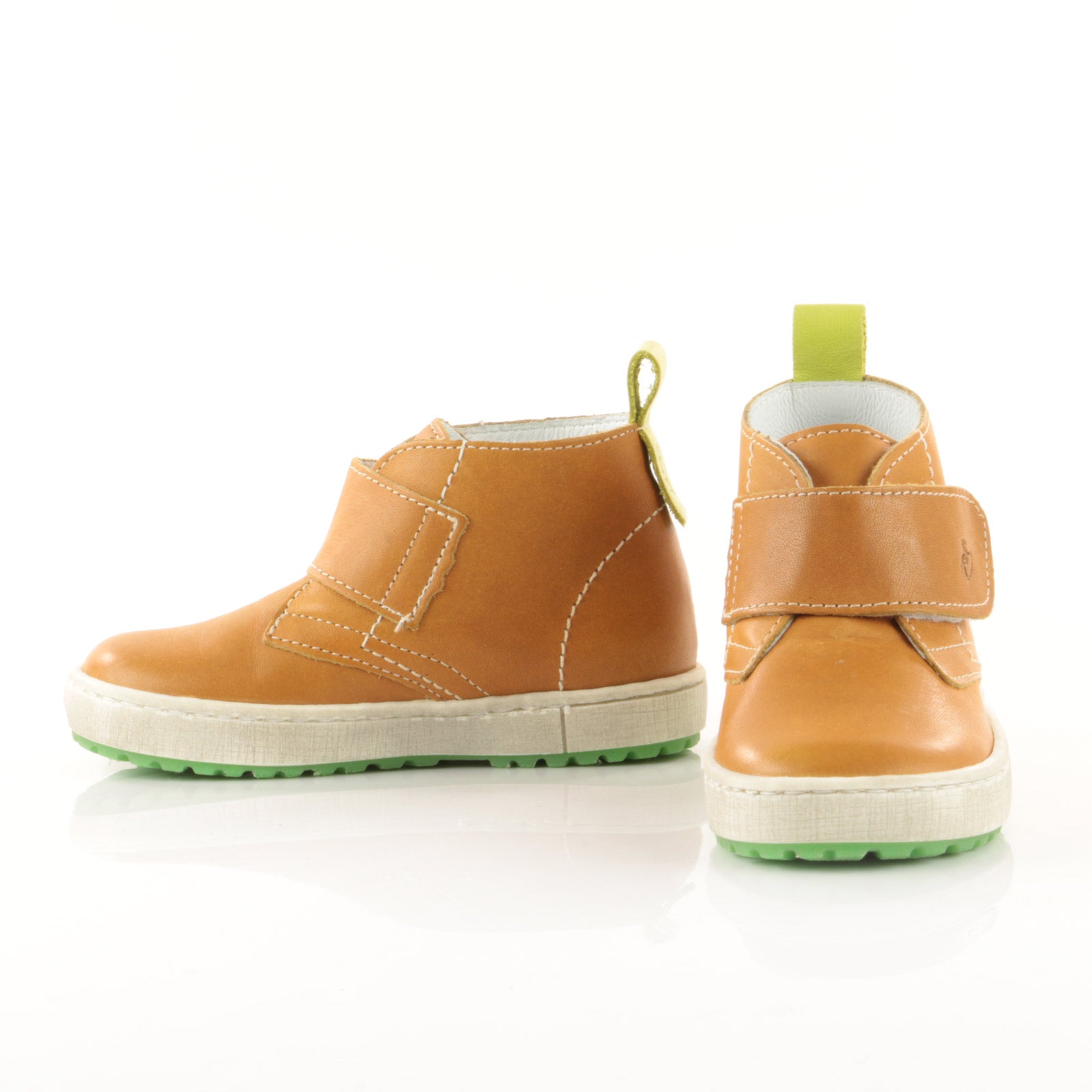 (2470-14/2489-14) Yellow Velcro Trainers - MintMouse (Unicorner Concept Store)