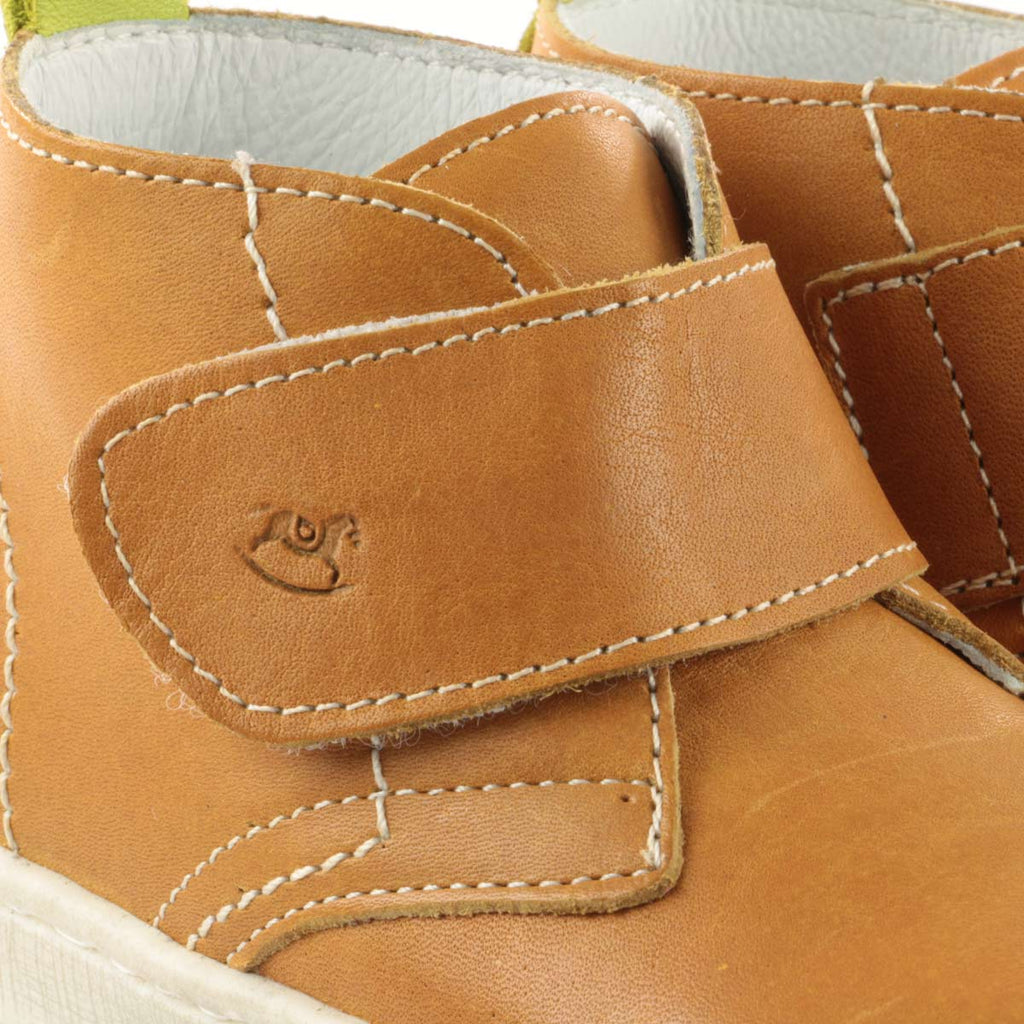 (2470-14/2489-14) Yellow Velcro Trainers - MintMouse (Unicorner Concept Store)