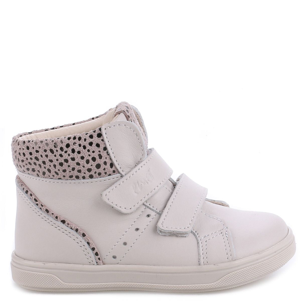 (2729A-12) Emel Grey Velcro Trainers - MintMouse (Unicorner Concept Store)