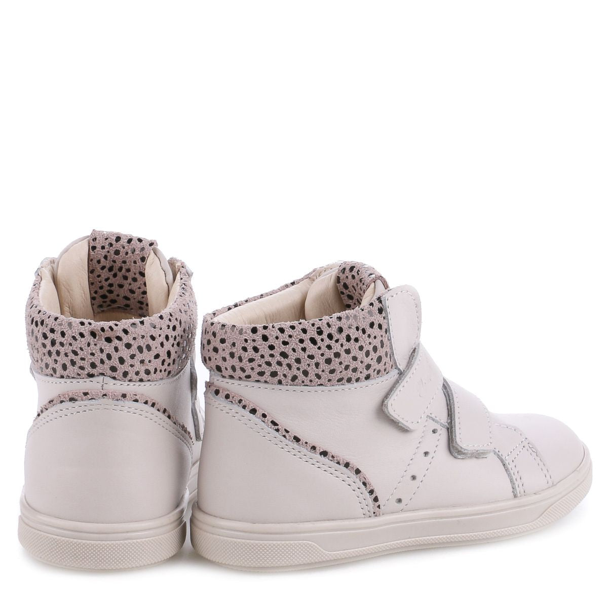 (2729A-12) Emel Grey Velcro Trainers - MintMouse (Unicorner Concept Store)