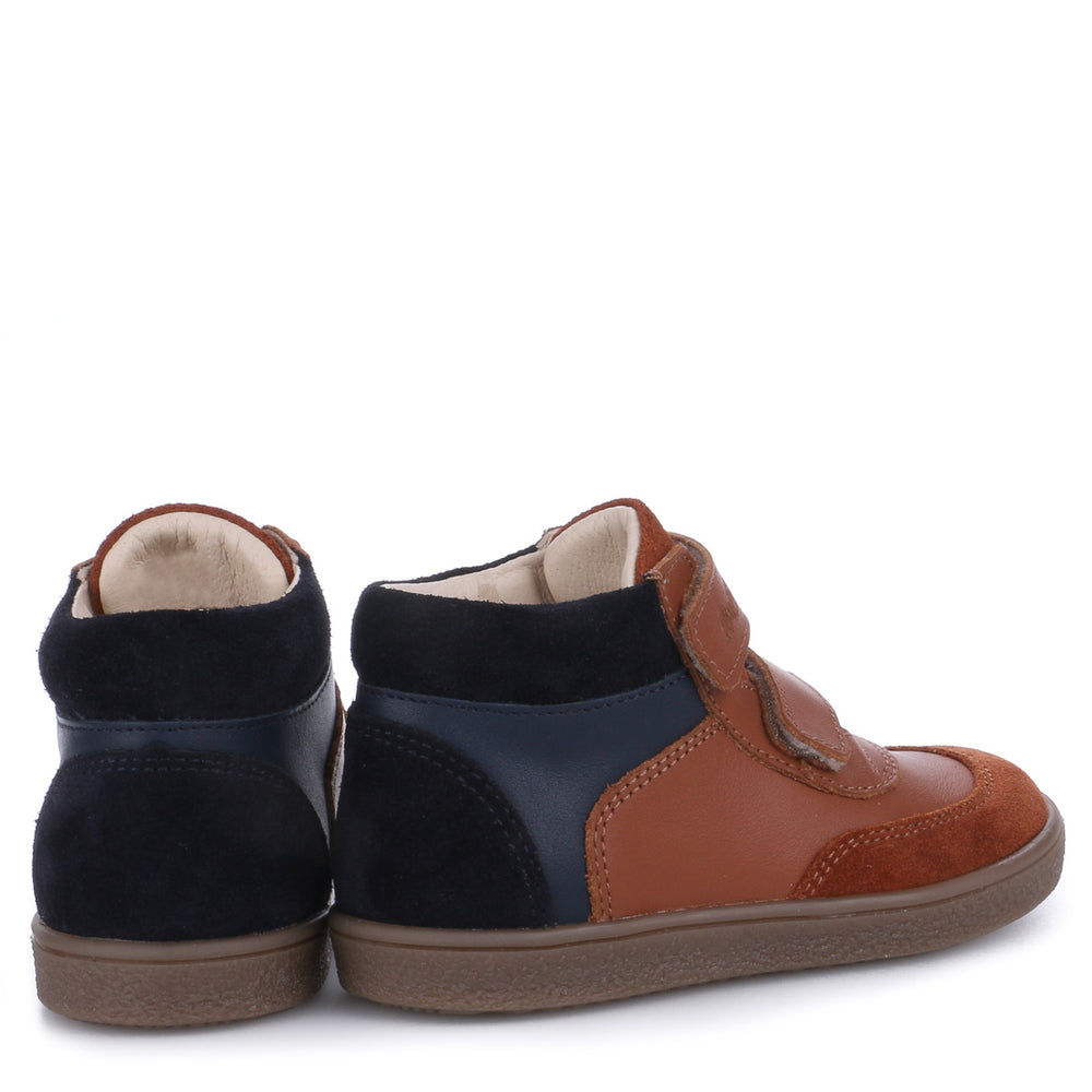 (2754-1) Emel first velcro shoes -Brown - MintMouse (Unicorner Concept Store)