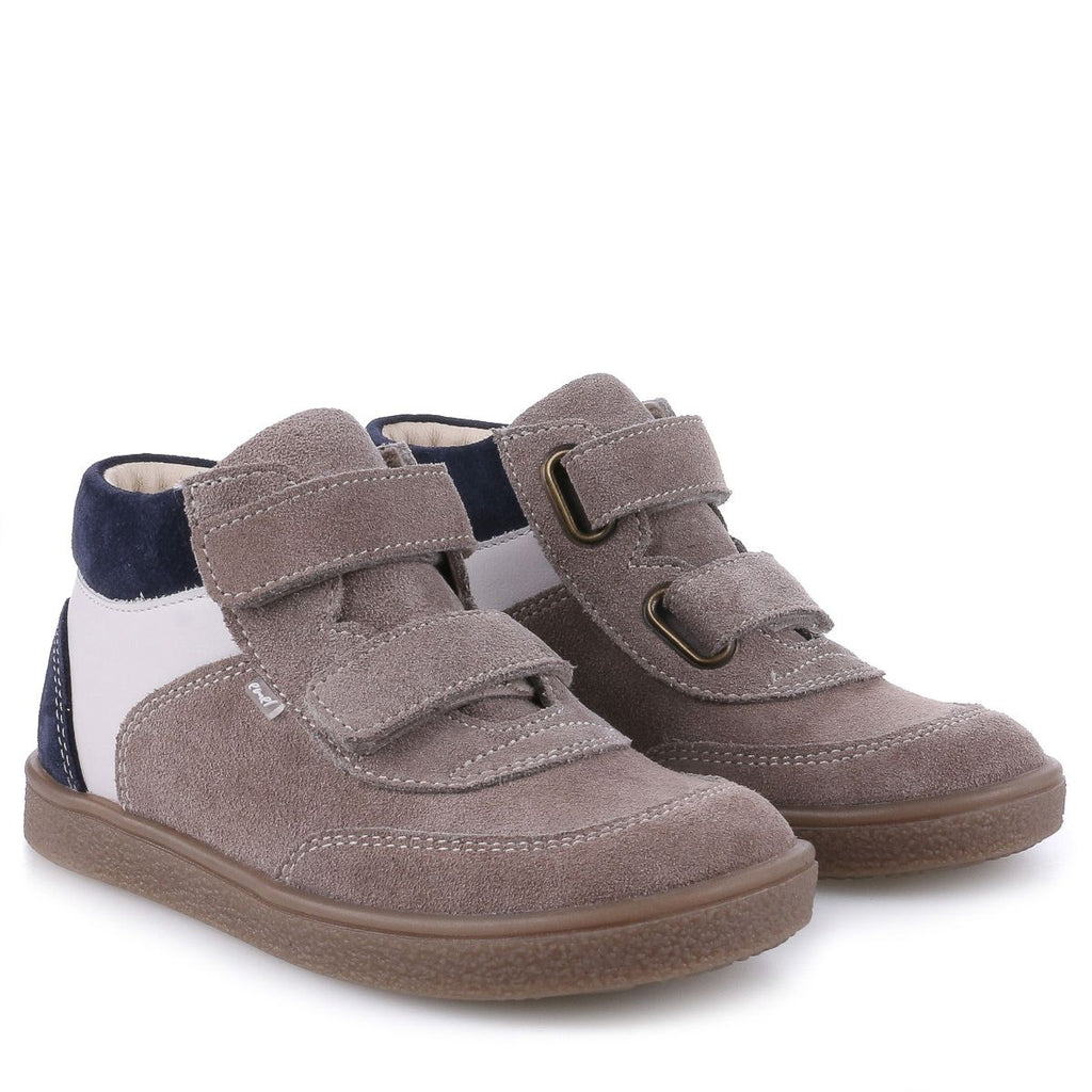 (2754-4) Emel velcro shoes - Grey - MintMouse (Unicorner Concept Store)