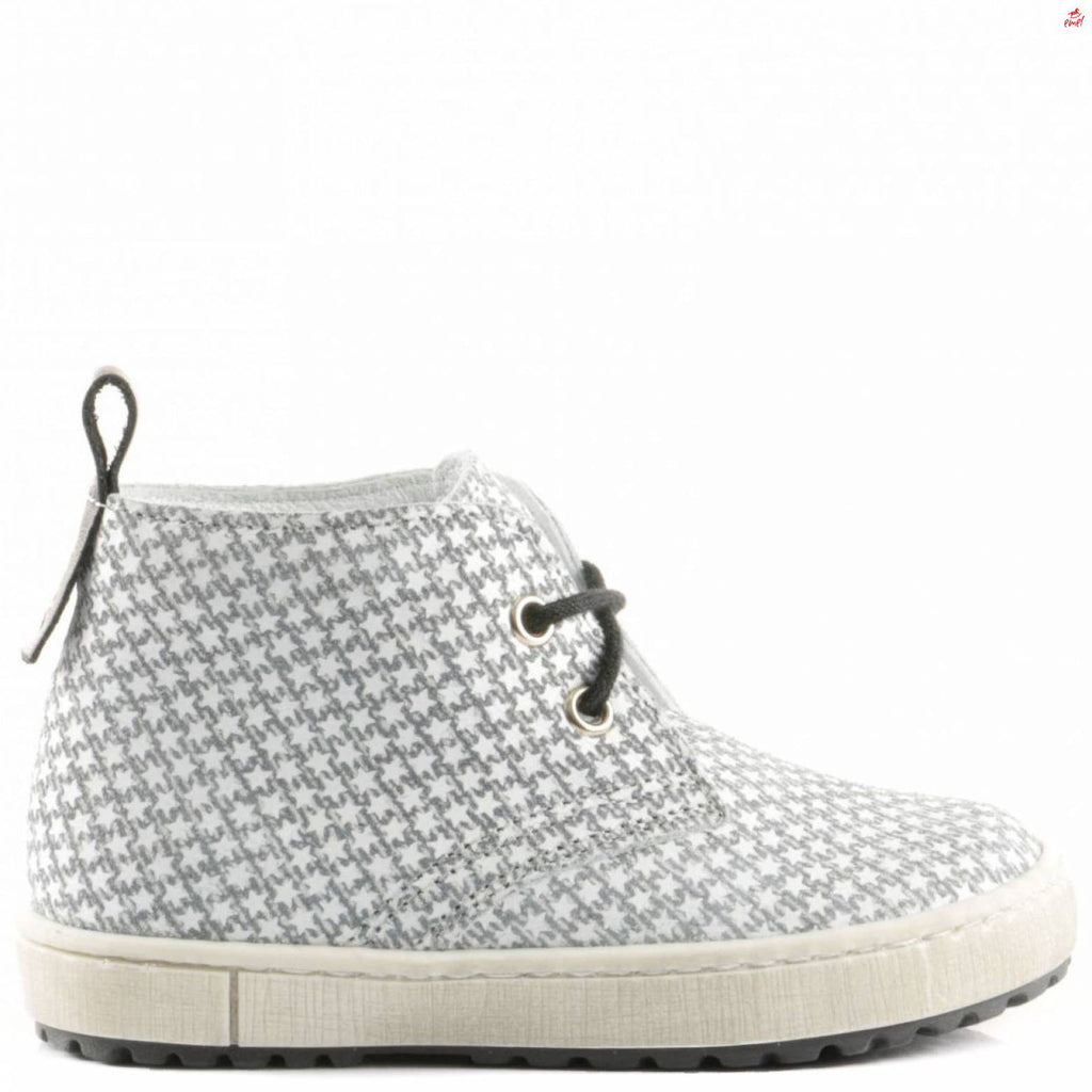 (2284A-1/2291A-1) Emel grey stars Lace Up Trainers - MintMouse (Unicorner Concept Store)