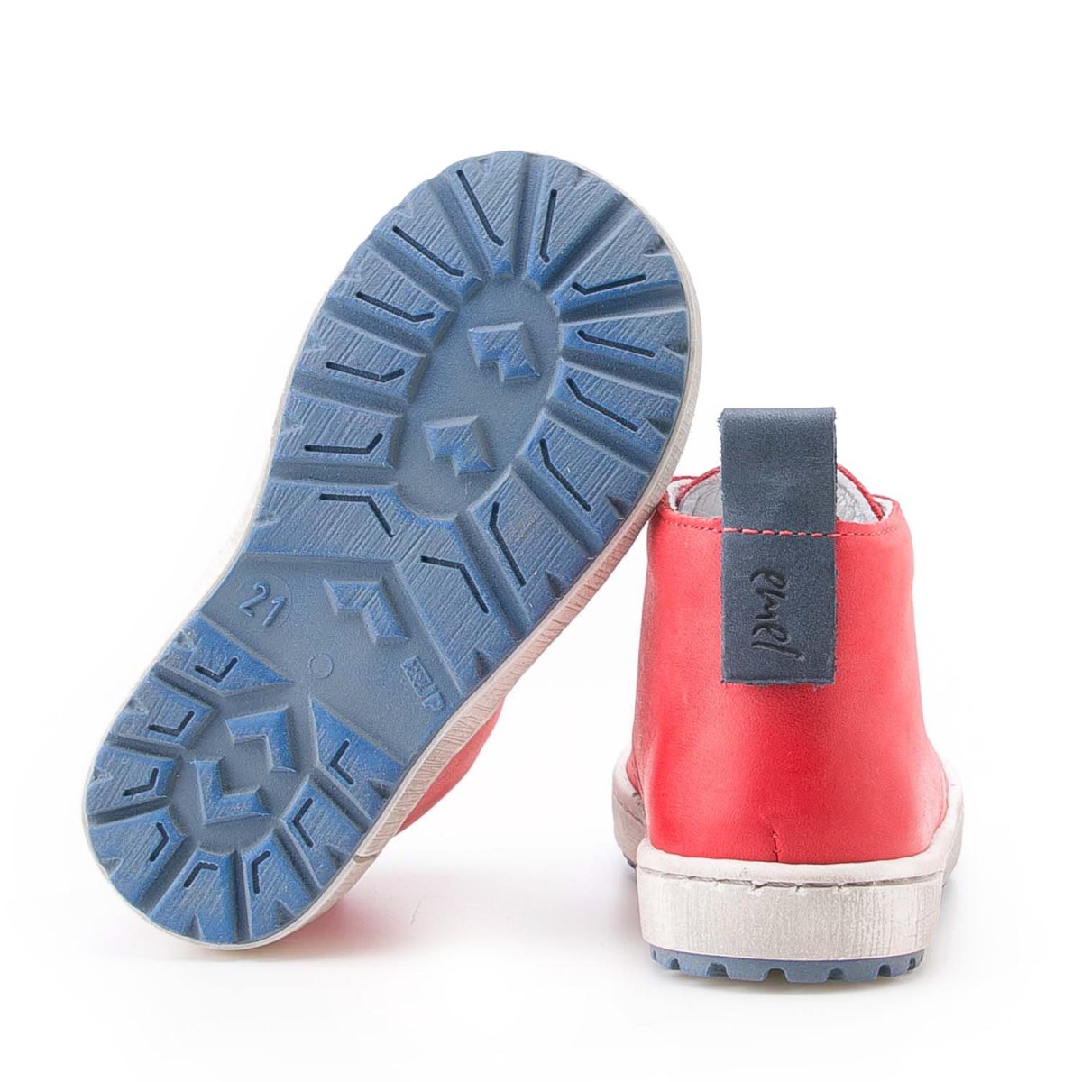 (2150-15/2242-15) Emel red Lace Up Trainers - MintMouse (Unicorner Concept Store)