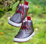 (2150-6 / 2242-6) Emel Dark Brown Lace Up Trainers - MintMouse (Unicorner Concept Store)