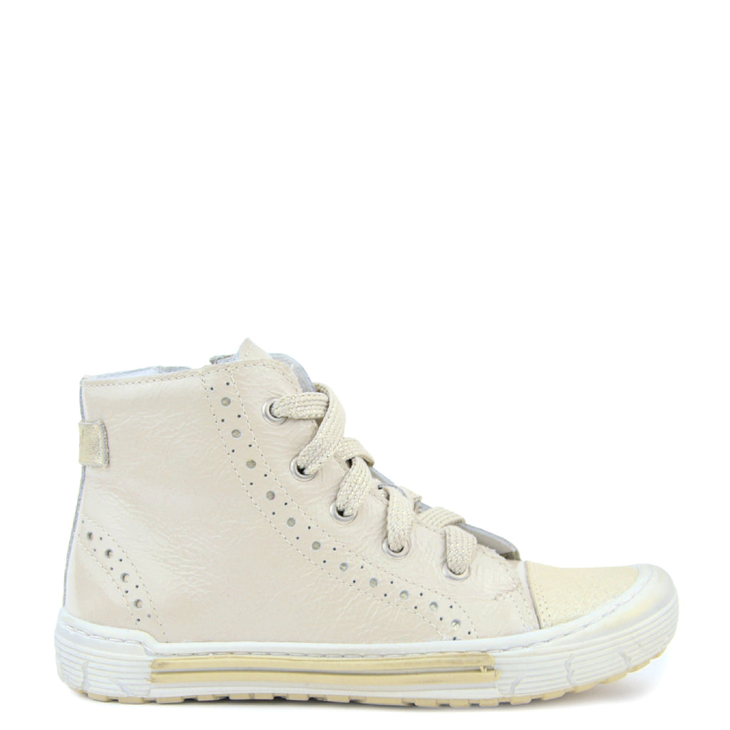 (2148D-3) Emel high sneaker beige gold - MintMouse (Unicorner Concept Store)