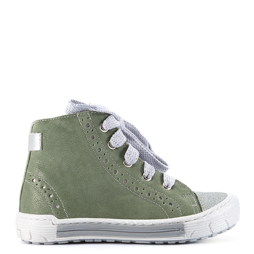 (2148E-1N) Emel high sneaker green - MintMouse (Unicorner Concept Store)