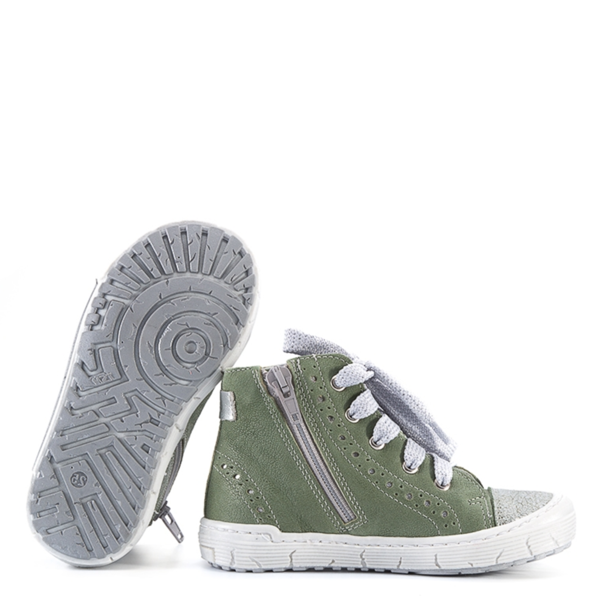 (2148E-1N) Emel high sneaker green - MintMouse (Unicorner Concept Store)