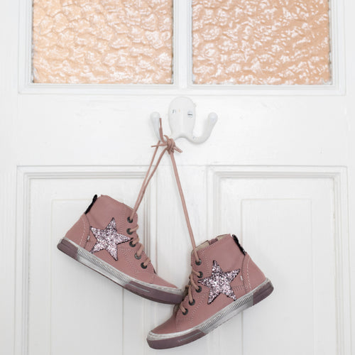 (2250-9) Emel shoes pink star glitter - MintMouse (Unicorner Concept Store)