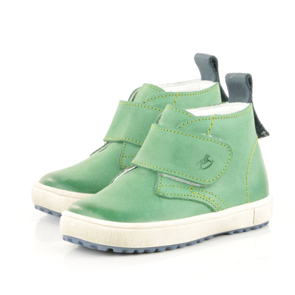 (2470-20 / 2489-20) Green Velcro Trainers - MintMouse (Unicorner Concept Store)