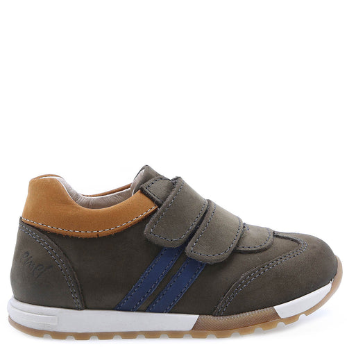 (2333-34) Khaki Velcro Trainers - MintMouse (Unicorner Concept Store)