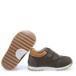 (2333-34) Khaki Velcro Trainers - MintMouse (Unicorner Concept Store)