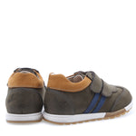 (2333-34) Khaki Velcro Trainers - MintMouse (Unicorner Concept Store)