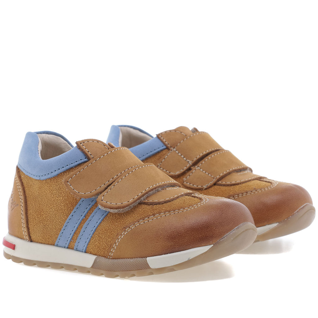 (2333-30) Mustard Velcro Trainers - MintMouse (Unicorner Concept Store)