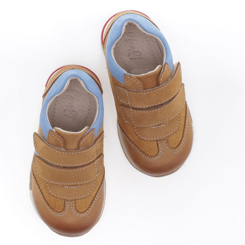 (2333-30) Mustard Velcro Trainers - MintMouse (Unicorner Concept Store)