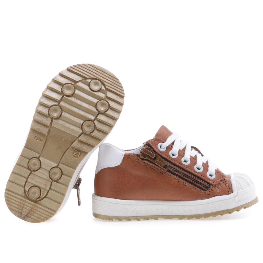 (2627A-25/2628A-25) Emel low trainers with bumper - brown - MintMouse (Unicorner Concept Store)