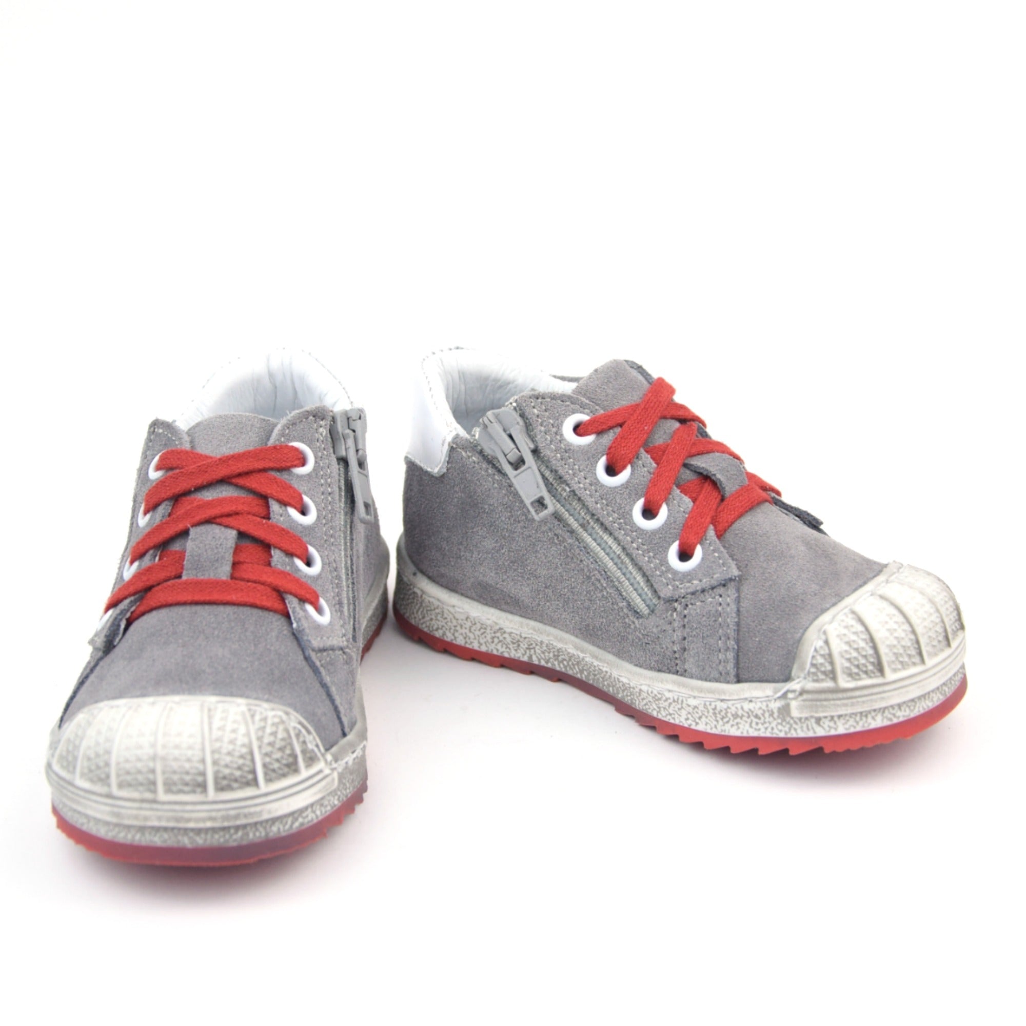 (2627-2) Low Bumper Trainers grey with Zipper - MintMouse (Unicorner Concept Store)