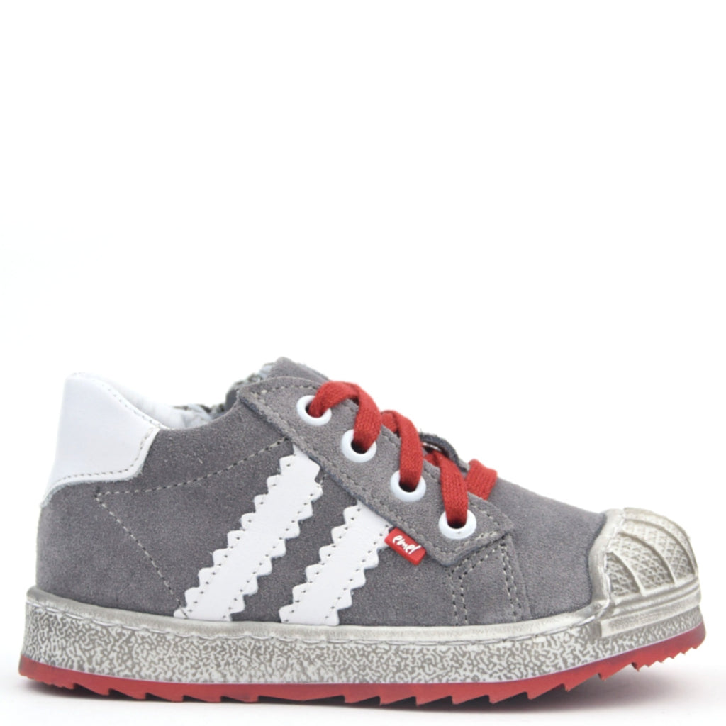 (2627-2) Low Bumper Trainers grey with Zipper - MintMouse (Unicorner Concept Store)