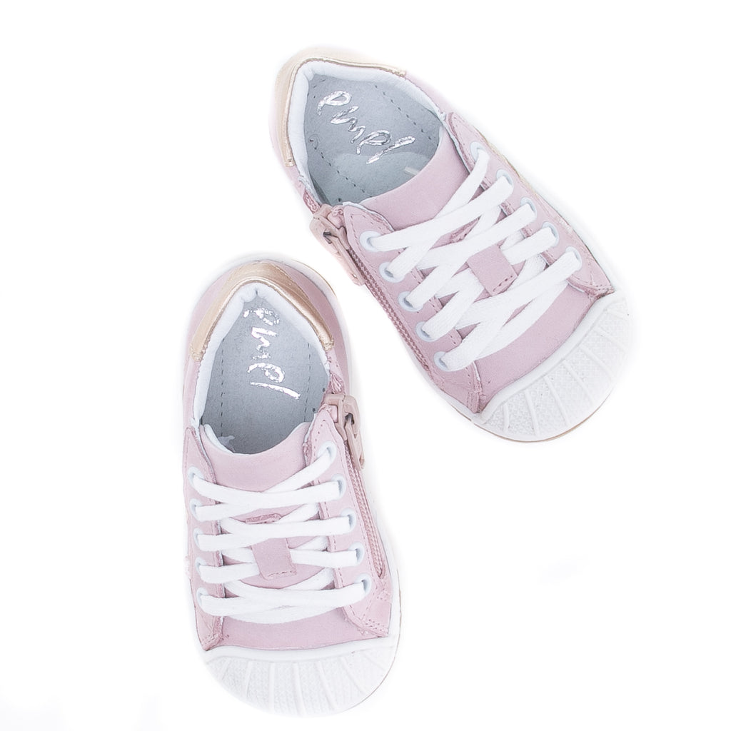 (2627A-20/2628A-20) Low Bumper Trainers pink with Zipper - MintMouse (Unicorner Concept Store)