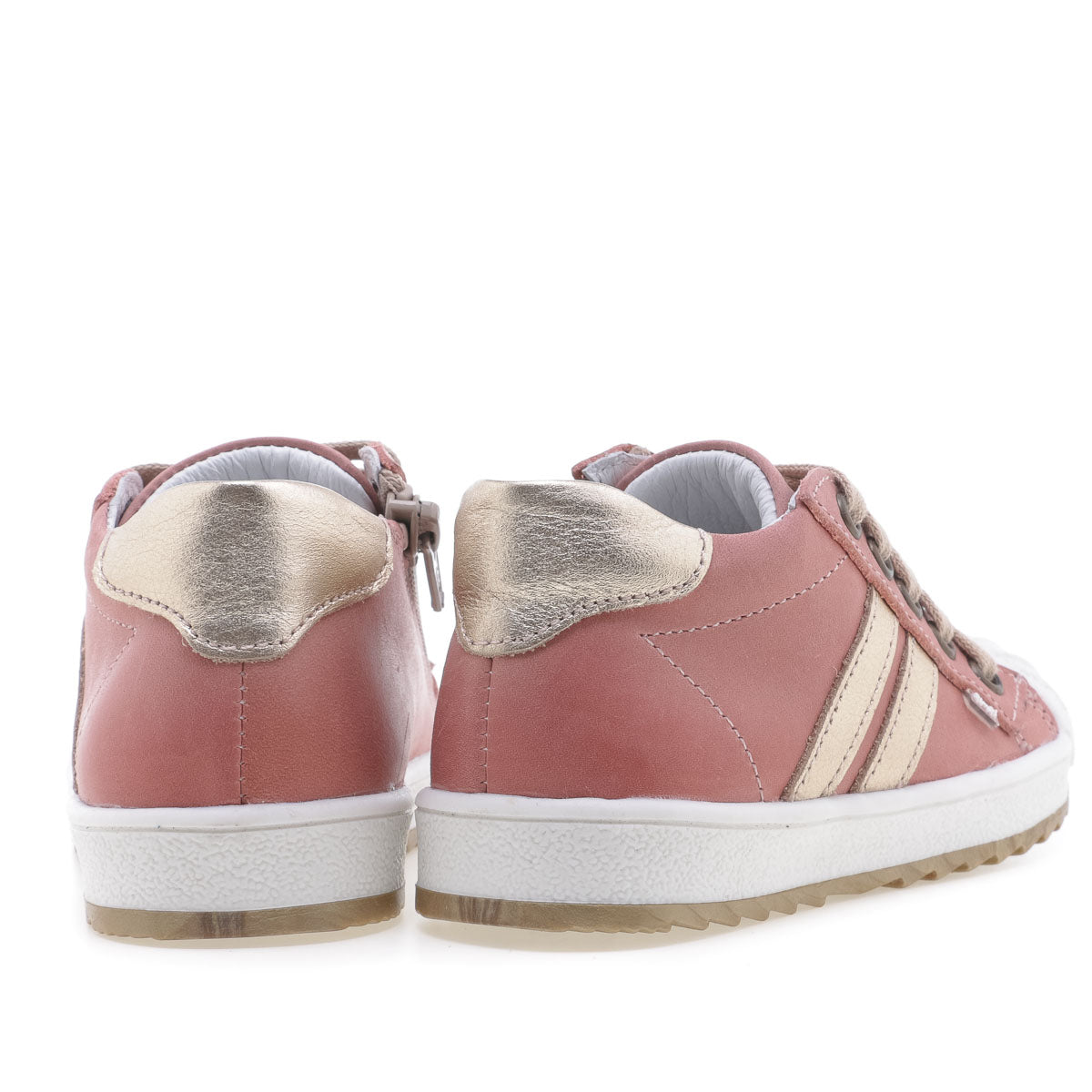 (2627A-23/2628A-23) Low Bumper Trainers coral with Zipper - MintMouse (Unicorner Concept Store)