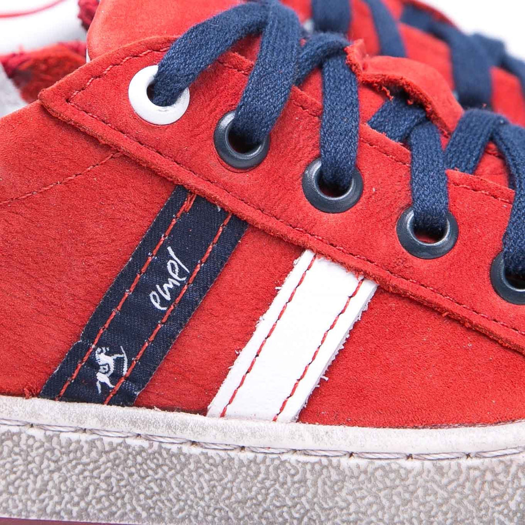 (2627A-15/2628A-15) Low Bumper Trainers red with Zipper - MintMouse (Unicorner Concept Store)