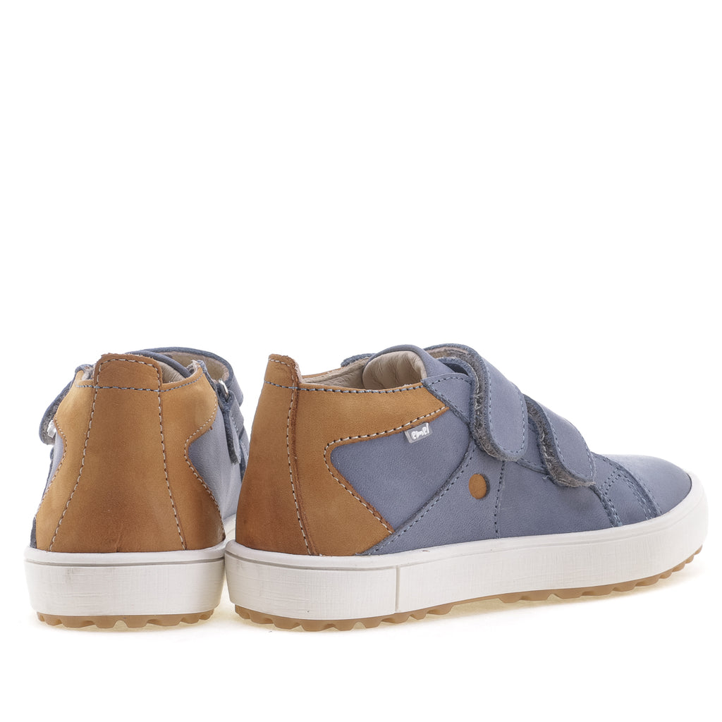 (2634-23) Low Velcro Trainers Blue - MintMouse (Unicorner Concept Store)