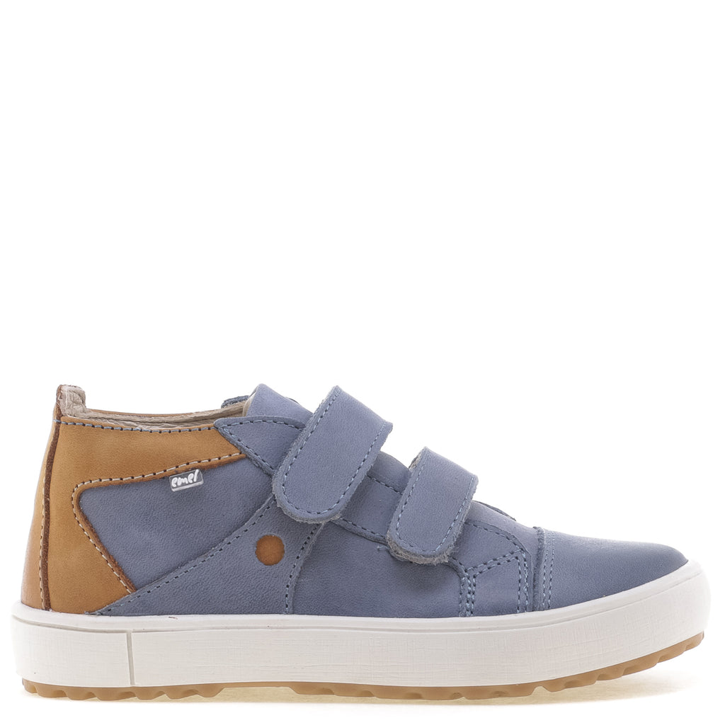 (2634-23) Low Velcro Trainers Blue - MintMouse (Unicorner Concept Store)