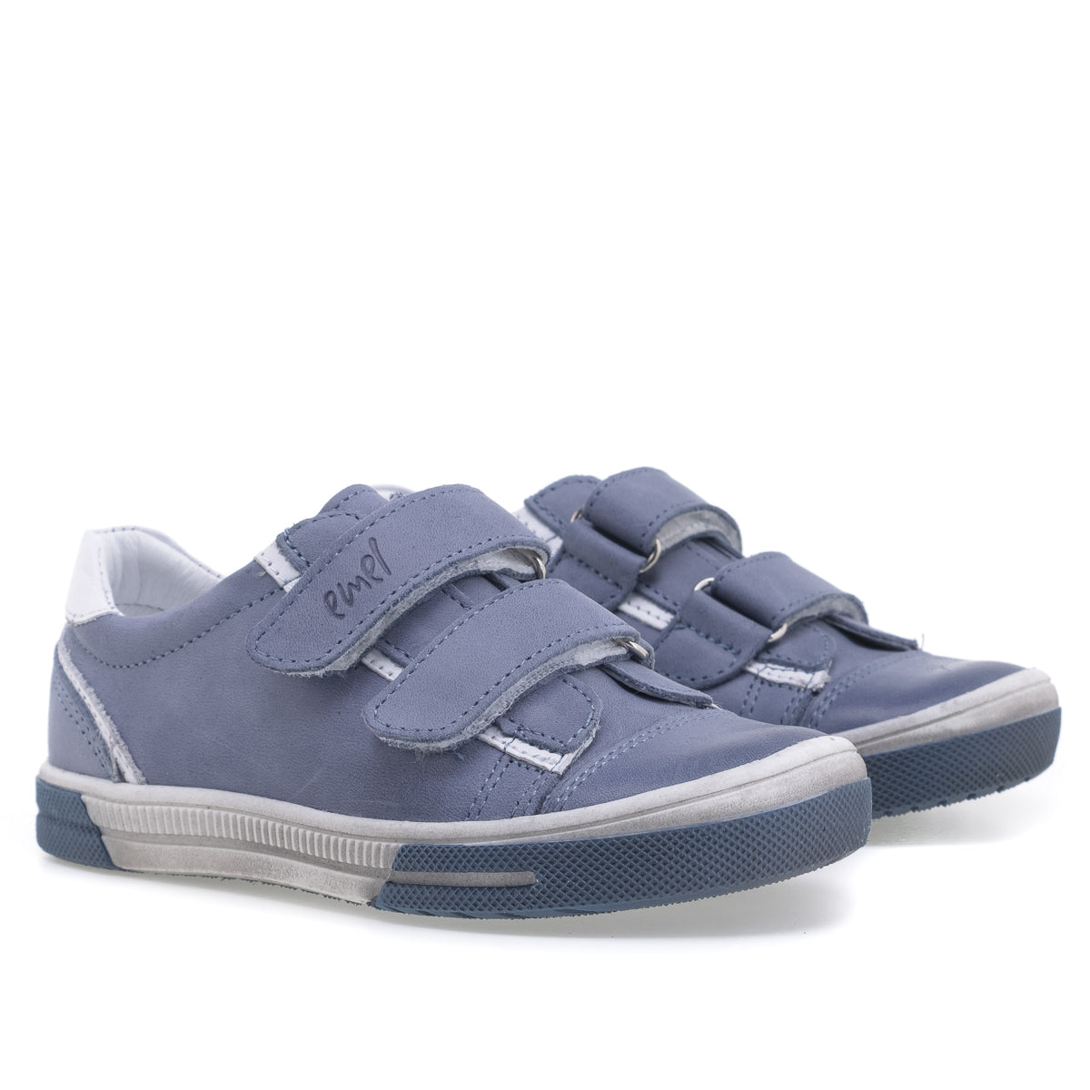 (2066B-1) Low Velcro Trainers Blue - MintMouse (Unicorner Concept Store)