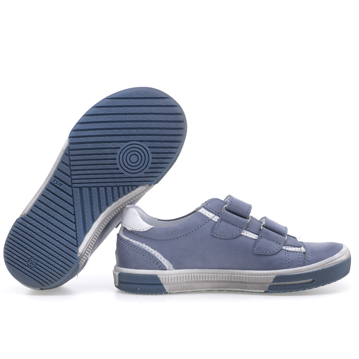 (2066B-1) Low Velcro Trainers Blue - MintMouse (Unicorner Concept Store)