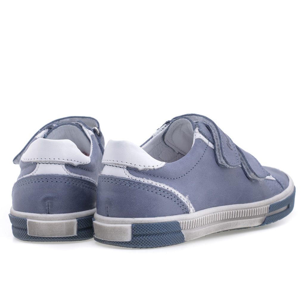 (2066B-1) Low Velcro Trainers Blue - MintMouse (Unicorner Concept Store)