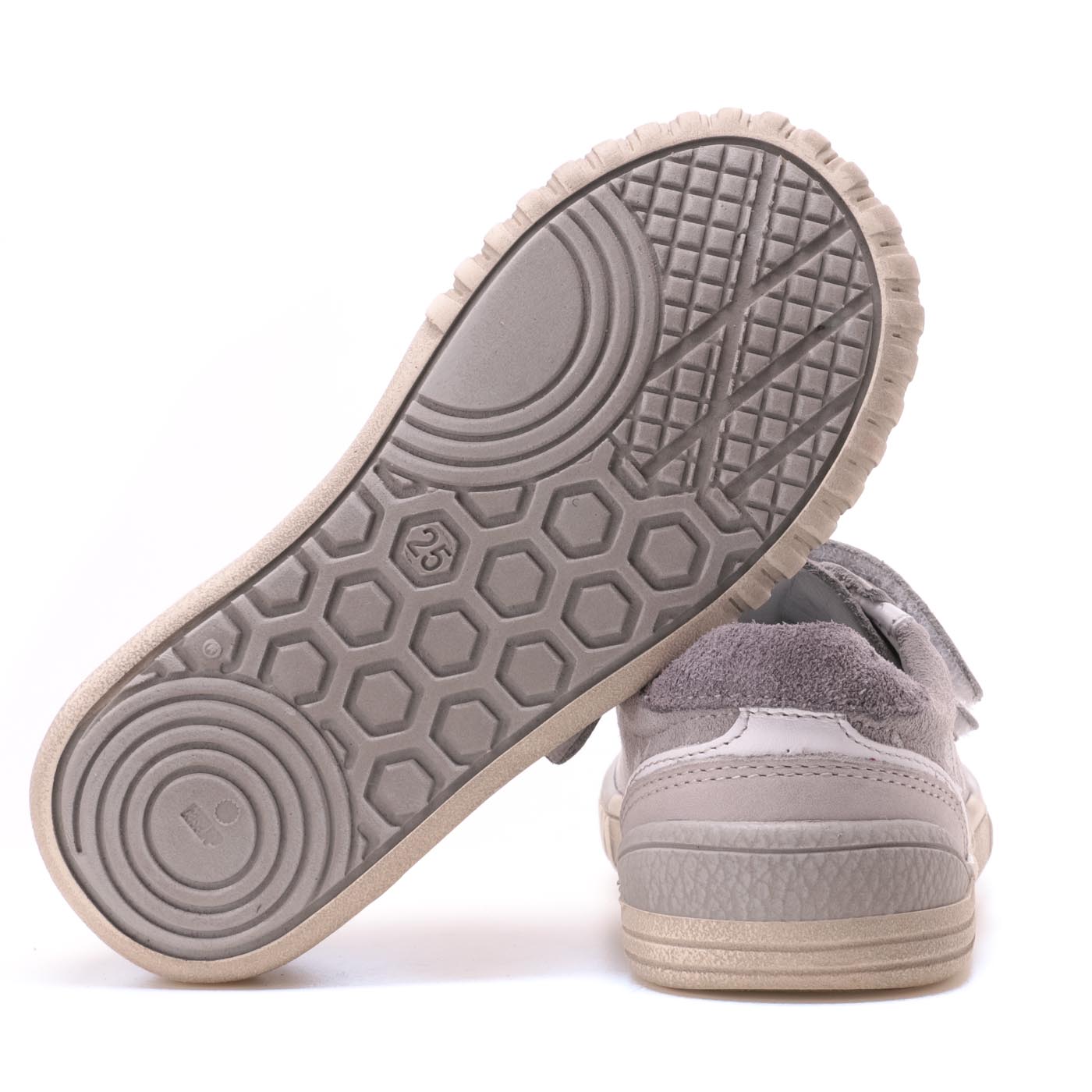 (2486-3) Emel grey Stars low Velcro Trainers - MintMouse (Unicorner Concept Store)