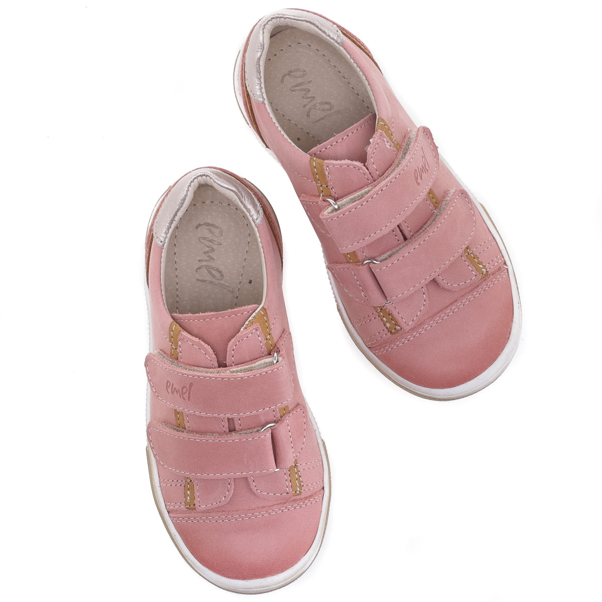 (2066B-3) Low Velcro Trainers coral - MintMouse (Unicorner Concept Store)