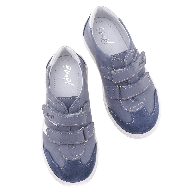 (2708-1) Low Velcro sneakers blue - MintMouse (Unicorner Concept Store)